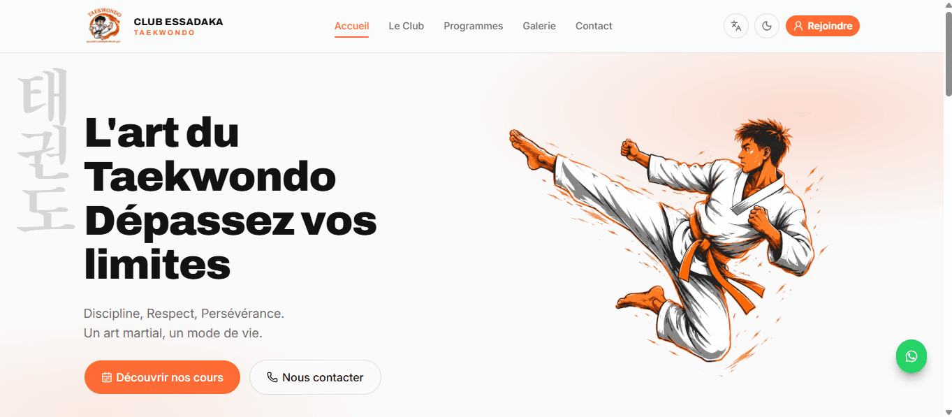 Club Essadaka - Website