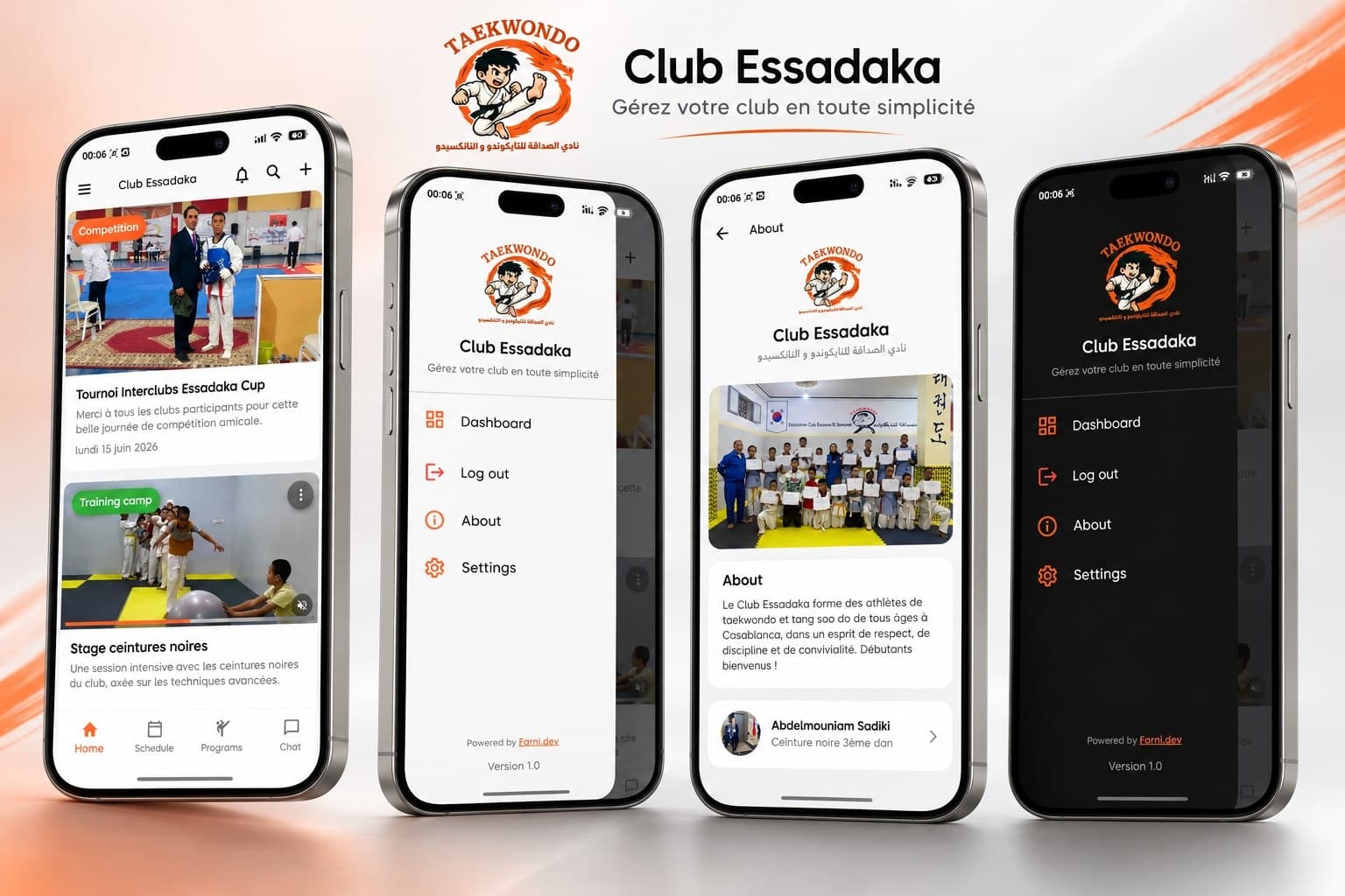 Club Essadaka - Flutter App