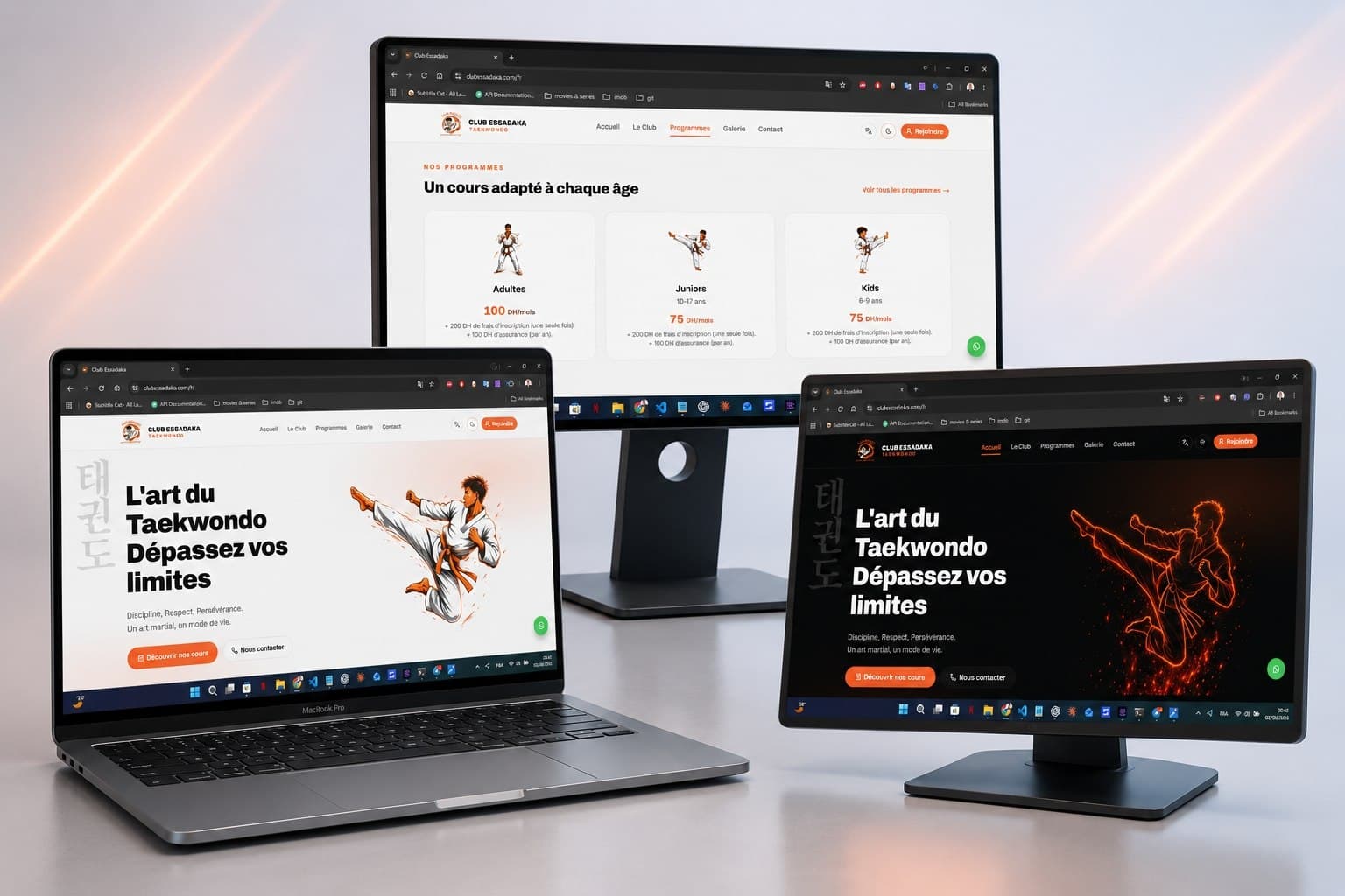 Club Essadaka - Website